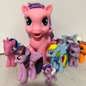 My Little Pony bundle of 11 ponys Twilight sparkle 2015 rainbow